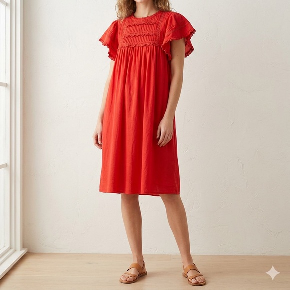 Boden Dresses & Skirts - Cato Red Midi Dress
